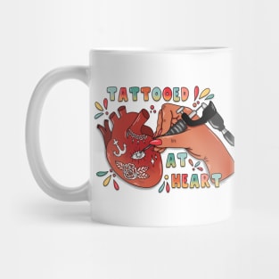 Tattooed Wannabe At Heart Mug